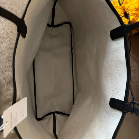 Goyard Brown Chevron Saint Louis Tote with Black Trim - Picture 5 of 9